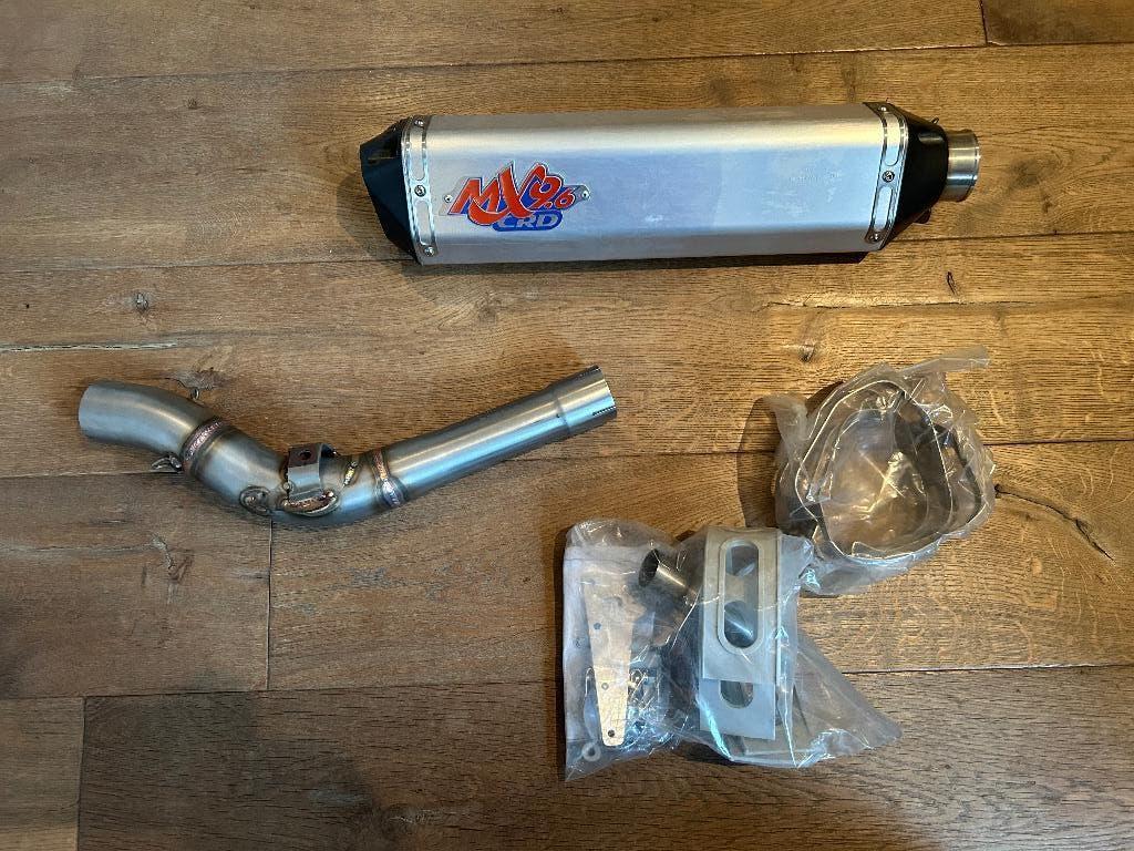 CRD uitlaat YZF 450/250 06-09 & WRF 250 07-14 & WRF450 07-11, Ophalen of Verzenden