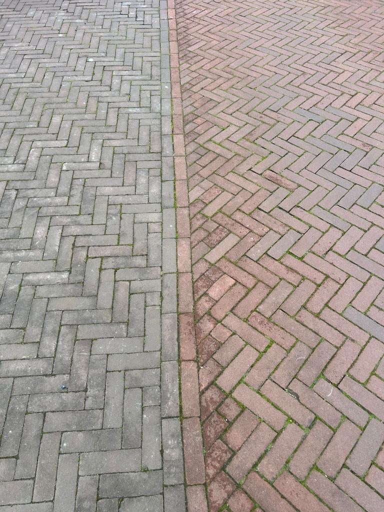 Nieuwe gebakken klinkers rood en bruin, Ophalen, Keramiek, Klinkers, Nieuw