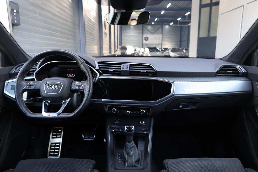 Audi Q3 Sportback 45 TFSI quattro S edition 3x S-LINE/SFEER/, 1984 cc, Zwart, 14 km/l, Bedrijf