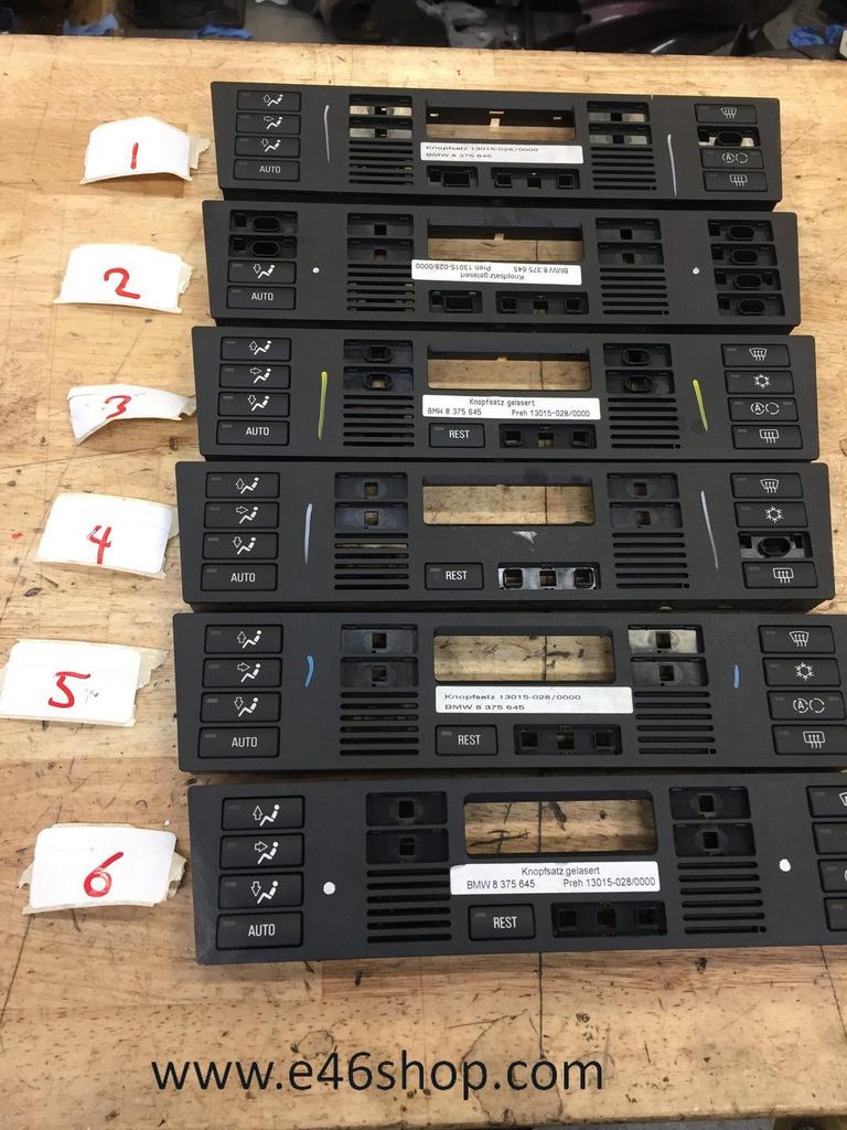 Airco Climate controle paneel BMW 5 serie  E39 X5 E53 oe 641, -, -, Nieuw, Ophalen of Verzenden