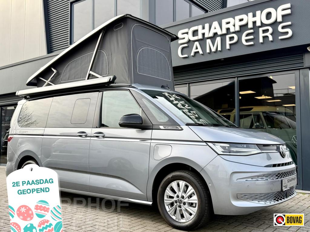 VW California OCEAN 1.5 eHybrid 4Motion|ELEKTR DAK|TOP PACK|, Automaat, Buscamper of Camperbus, Volkswagen, Overige brandstoffen