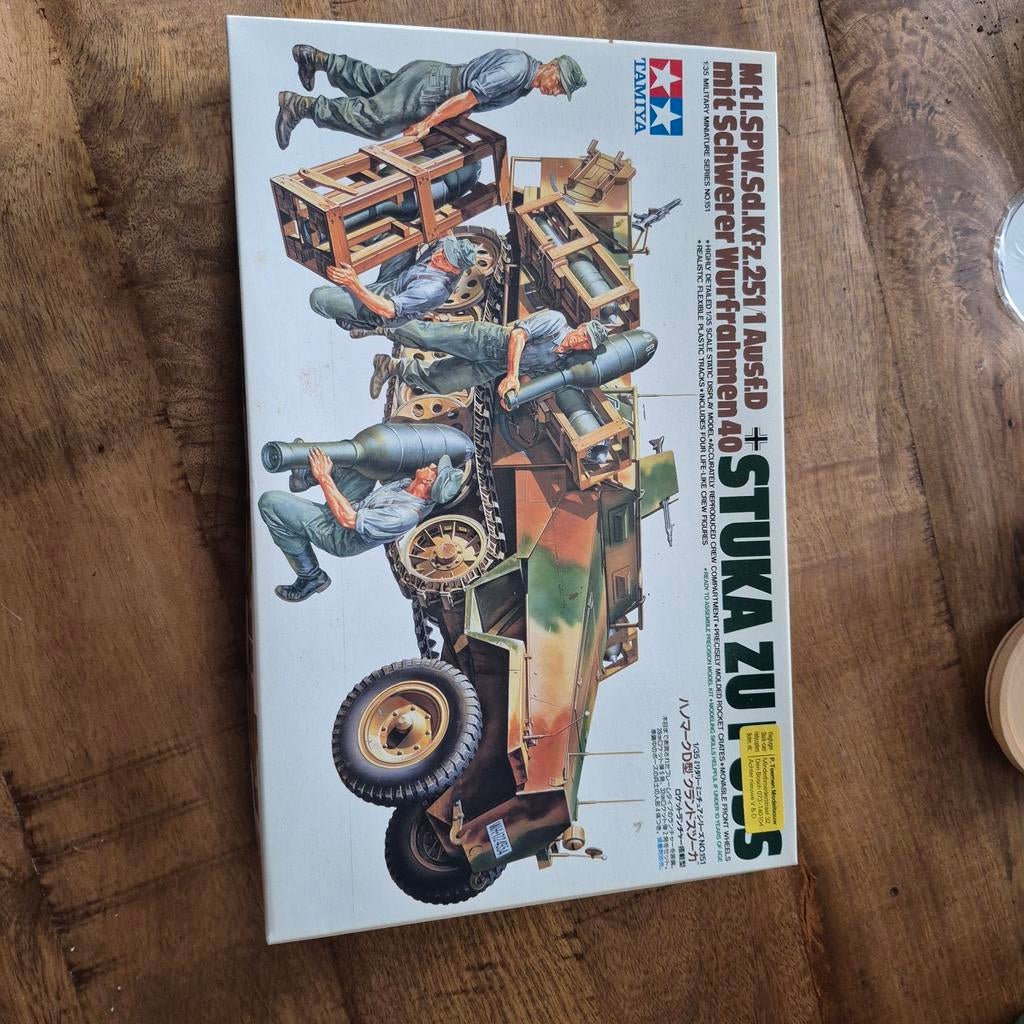 Stuka Zu Fuss - ZELDZAAM, Ophalen of Verzenden, Nieuw, 1:32 tot 1:50, Tamiya