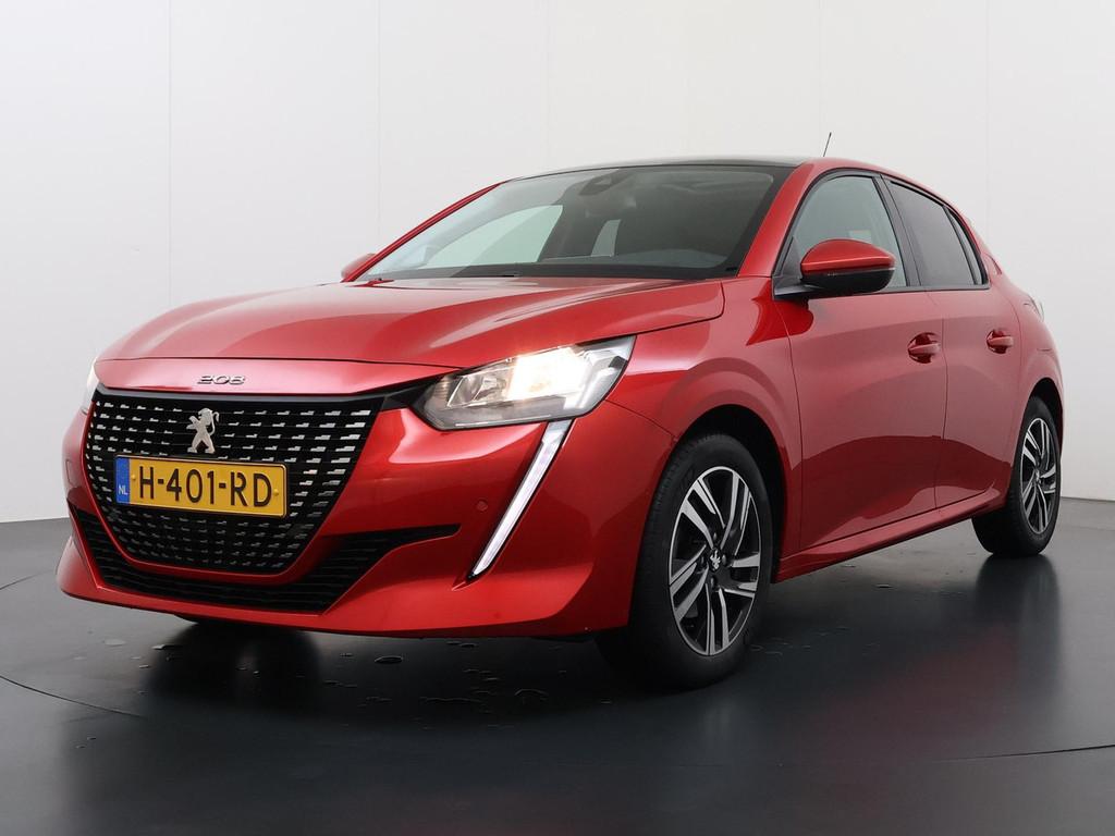 Peugeot 208 1.2 PureTech Allure 100pk Automaat | Navigatie |, Gebruikt, Origineel Nederlands, 3 cilinders, 1065 kg