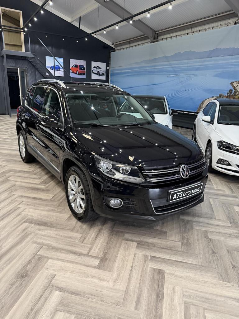 Volkswagen Tiguan 2.0 TSI Sport&Style 4Motion AUTOMAAT, Automaat, Euro 5, Gebruikt, Zwart