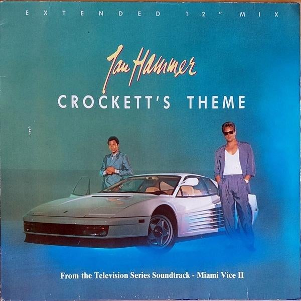 Jan Hammer - Crockett's Theme  (Extended Mix)  Maxi-Single, Ophalen of Verzenden, 1960 tot 1980, Gebruikt, 12 inch