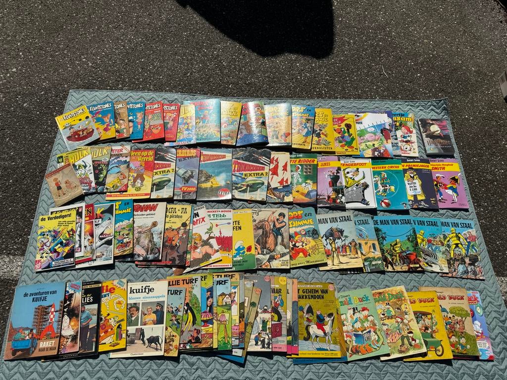 Verschillende oude stripboeken, Meerdere stripboeken, Ophalen, Gelezen