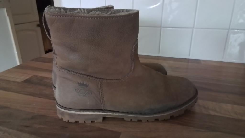 Bruin leren boots AQA , 38, Bruin, Lage of Enkellaarzen, AQA, Ophalen of Verzenden