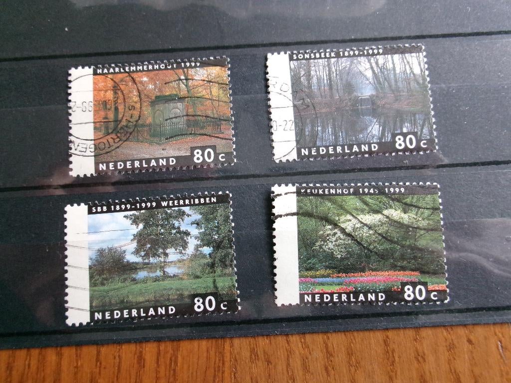 1999 - vier jaargetijden (794a), Postzegels en Munten, Postzegels | Nederland, Verzenden, Gestempeld