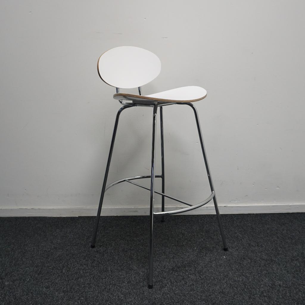 Saxon Design Barkrukken  | Hout | Wit | Zithoogte 76 cm, -, 60 tot 90 cm, Ophalen of Verzenden, -