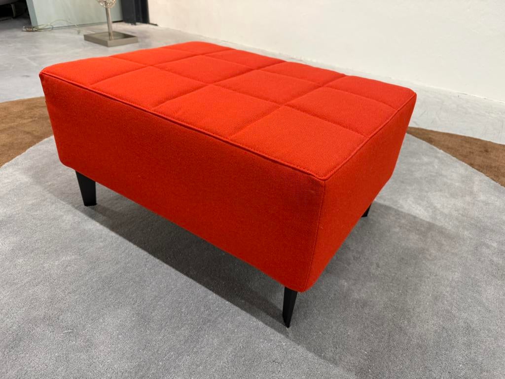 Nieuw Gelderland Allure Voetenbank Kvadrat rood stof Poef