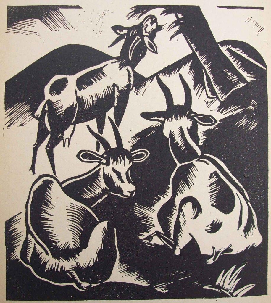 Mooie kunst bij het Grafiekkabinet Ulrich Hallerstede, Ophalen of Verzenden