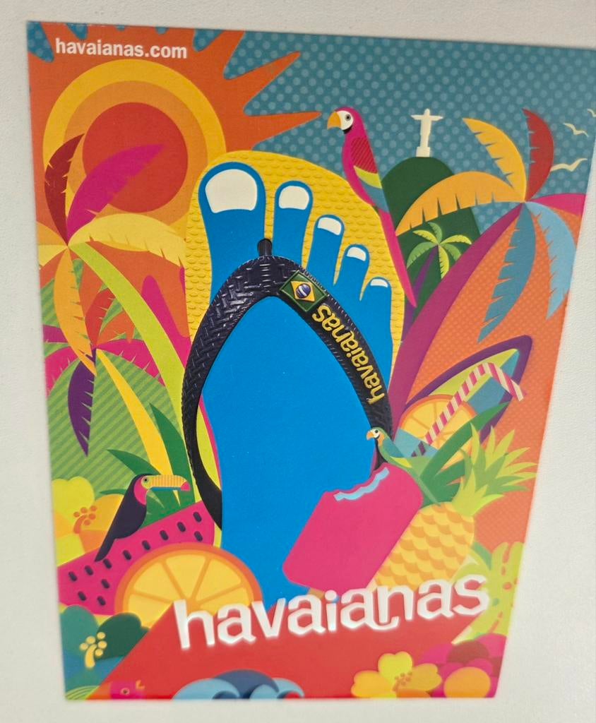 Havaianas - Teenslippers, Verzenden, 1980 tot heden, Ongelopen, Overige thema's