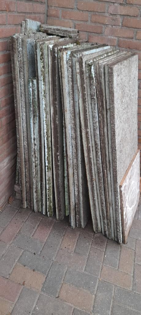 Roofmate platen, Ophalen, 4 tot 8 cm, Gebruikt, 5 tot 10 m²