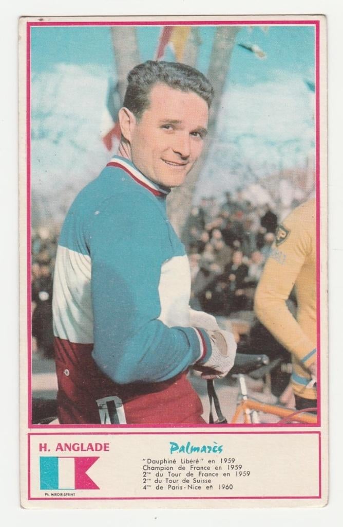 Wielrennen.  H. Anglade.   Sport., Verzenden, Voor 1920, Sport en Spel