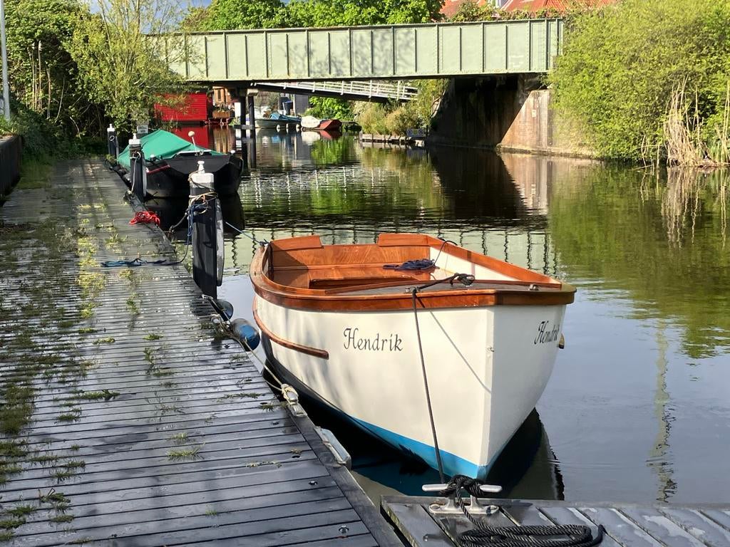 Elektrische Spiegelsloep, Watersport en Boten, Ophalen, Gebruikt, Tot 10 pk, Elektrisch