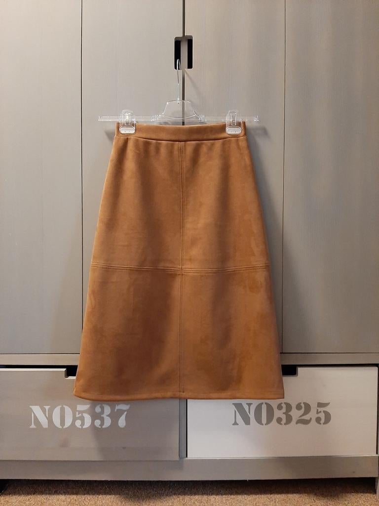 Rok van het merk soyaconcept suèdine maat XS cognac., Bruin, Soyaconcept, Ophalen of Verzenden, Zo goed als nieuw