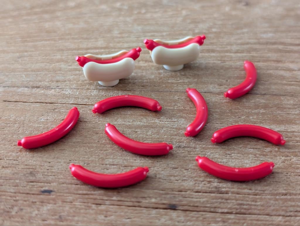Lego hotdogs en hotdog broodjes, Ophalen of Verzenden, Nieuw, Lego