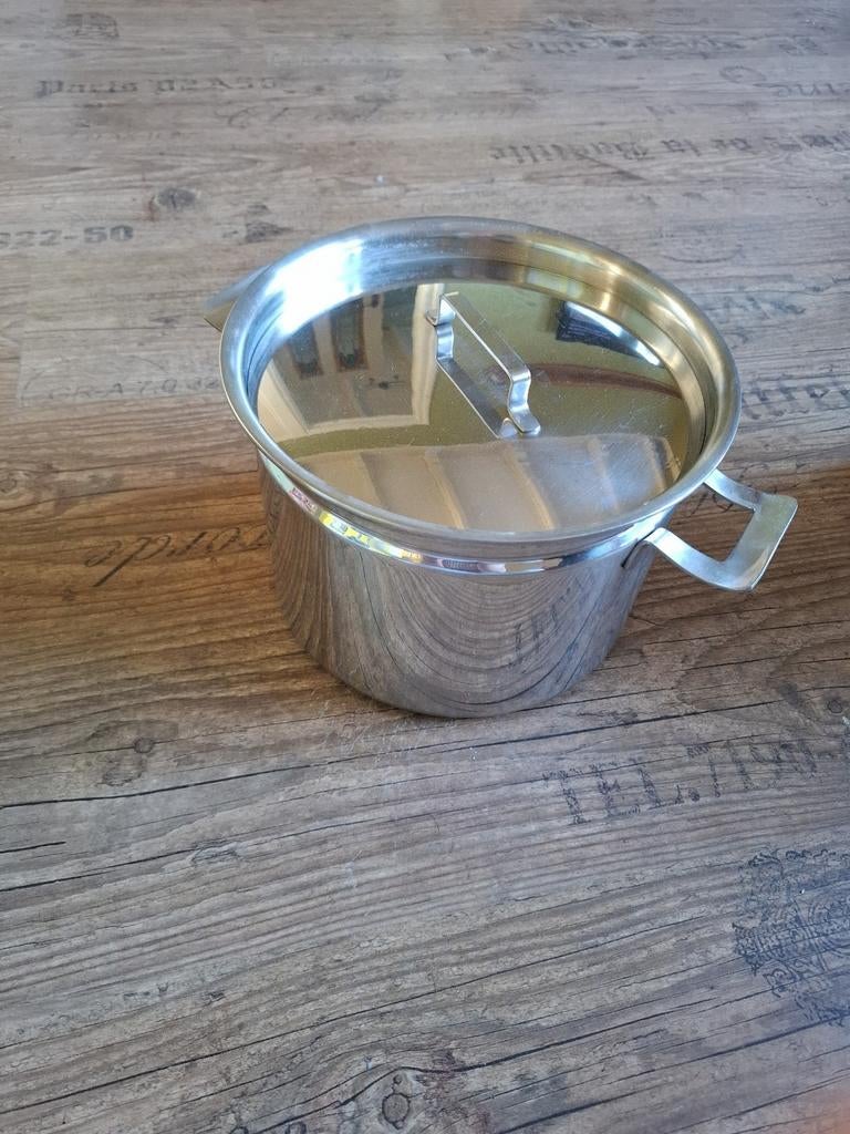 RVS soeppan met deksel, Huis en Inrichting, Keuken | Potten en Pannen, Ophalen of Verzenden