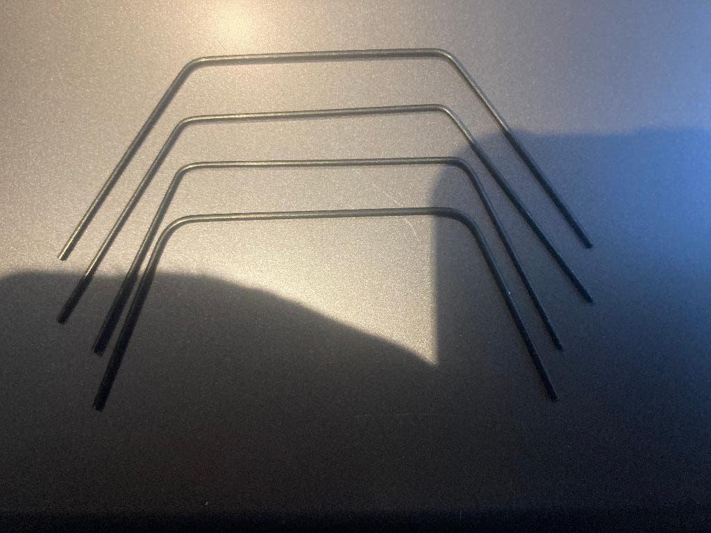 Xray X4 stabi's 2024 2025, Elektro, Ophalen of Verzenden, Zo goed als nieuw, Schaal 1:10