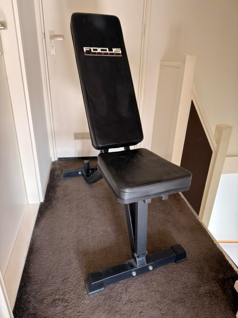 Halterbank Focus Force 8, Ophalen, Zo goed als nieuw, Benen, Fitnessbank