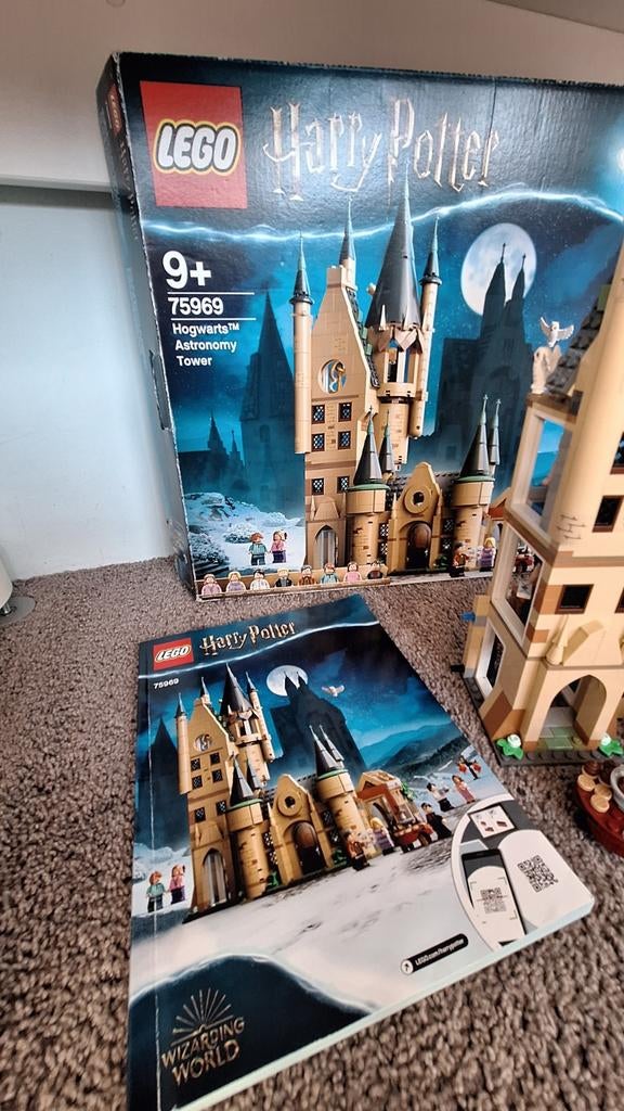 75969 Astronomietoren Harry Potter, Hogwarts Astronomy Tower, Lego, Harry Potter, Ophalen of Verzenden, Zo goed als nieuw