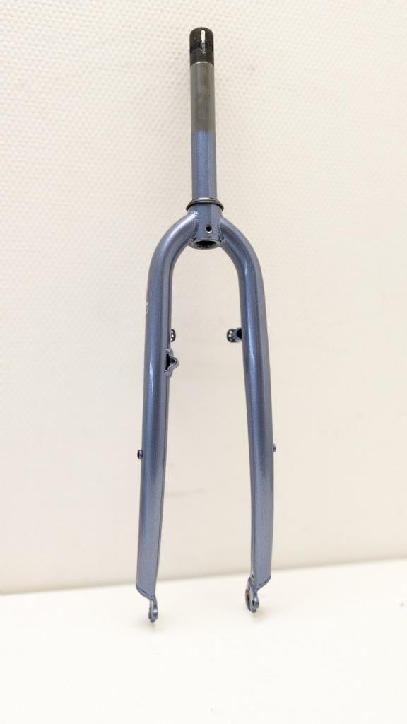 Gazelle voorvork 1" draad blauw, Fietsen en Brommers, Fietsonderdelen, Ophalen of Verzenden, Gebruikt, Voorvork