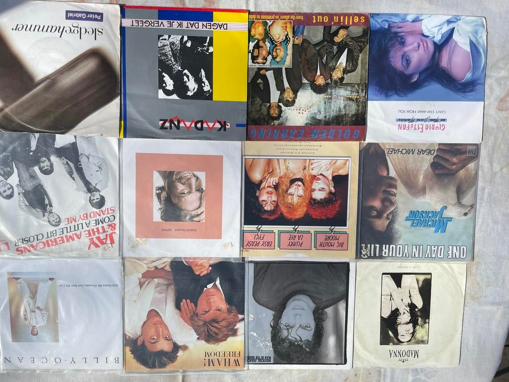 50 stuks singles,45 toeren platen,, Cd's en Dvd's, Vinyl Singles, Ophalen of Verzenden, Gebruikt, Pop
