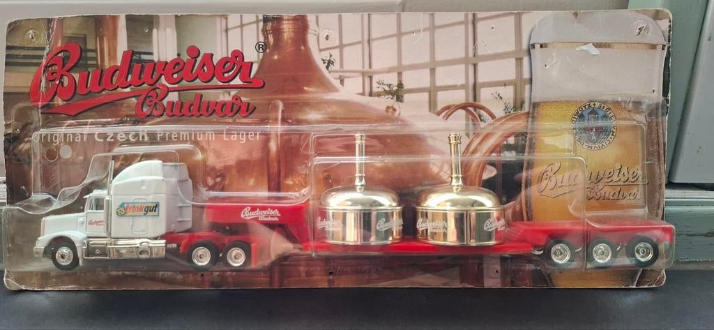 Model Vrachtwagen - Budweiser, Stierquell, Eichbaum, Hobby en Vrije tijd, Overige merken, 1:50 of kleiner, Nieuw, Ophalen of Verzenden