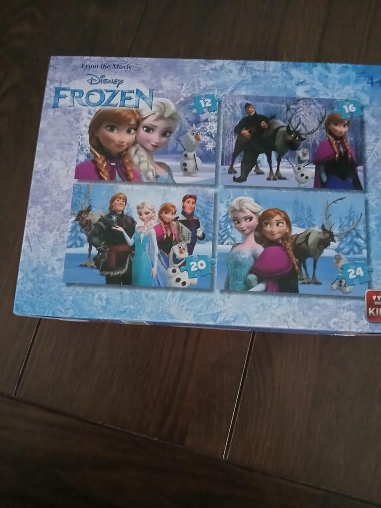 Disney Frozen Puzzels (12, 16, 20, 24 stukjes), Ophalen of Verzenden, 10 tot 50 stukjes, 2 tot 4 jaar