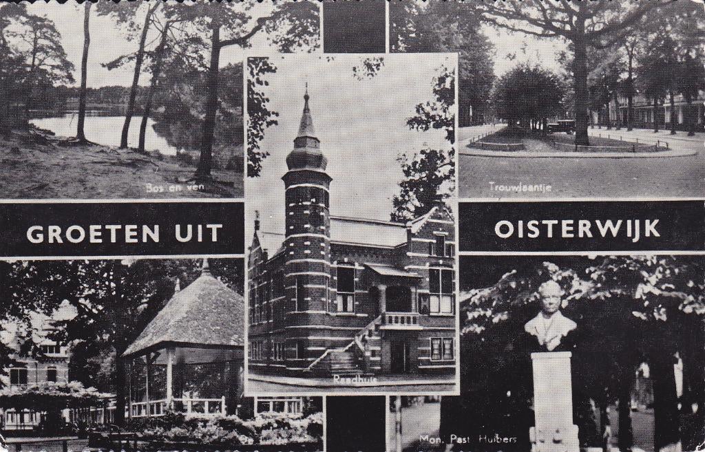 Oisterwijk. Groeten uit. 5 luik., Verzenden, 1960 tot 1980, Gelopen, Noord-Brabant