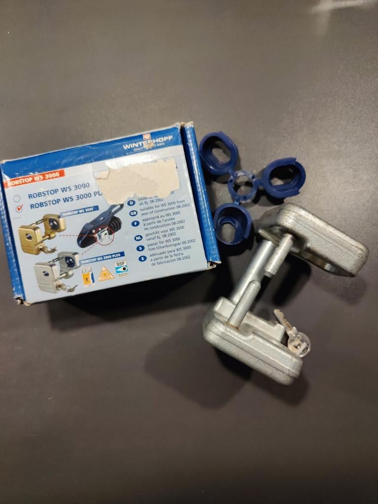 Robstop WS 3000 Plus Caravan Disselslot, Caravans en Kamperen, Caravan accessoires, Ophalen of Verzenden, Zo goed als nieuw