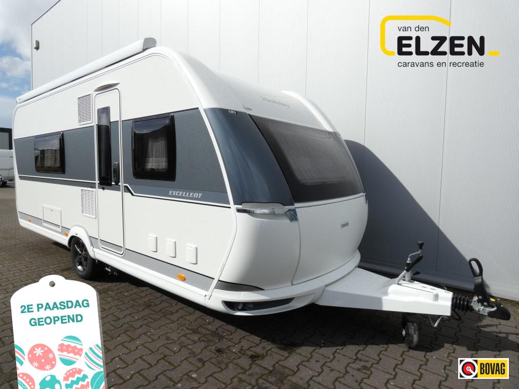 Hobby Excellent 495 WFB Mover, luifel, airco enz., Standaardzit, Bedrijf, Overige typen, 5 tot 6 meter