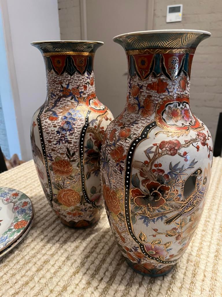 Japanse Satsuma vazen, Antiek en Kunst, Ophalen