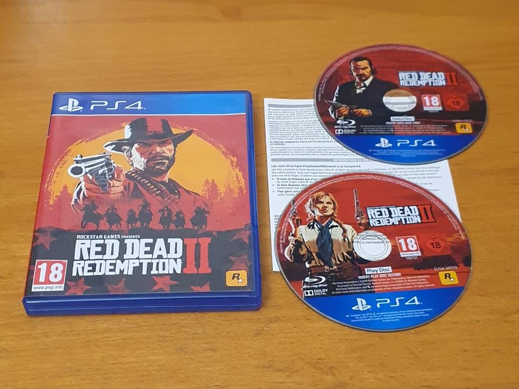 PS4 | Red Dead Redemption 2, Avontuur en Actie, Gebruikt, Vanaf 18 jaar, 1 speler