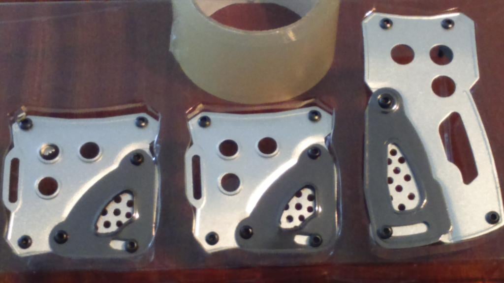 universeel pedalen set in aluminium, Ophalen of Verzenden