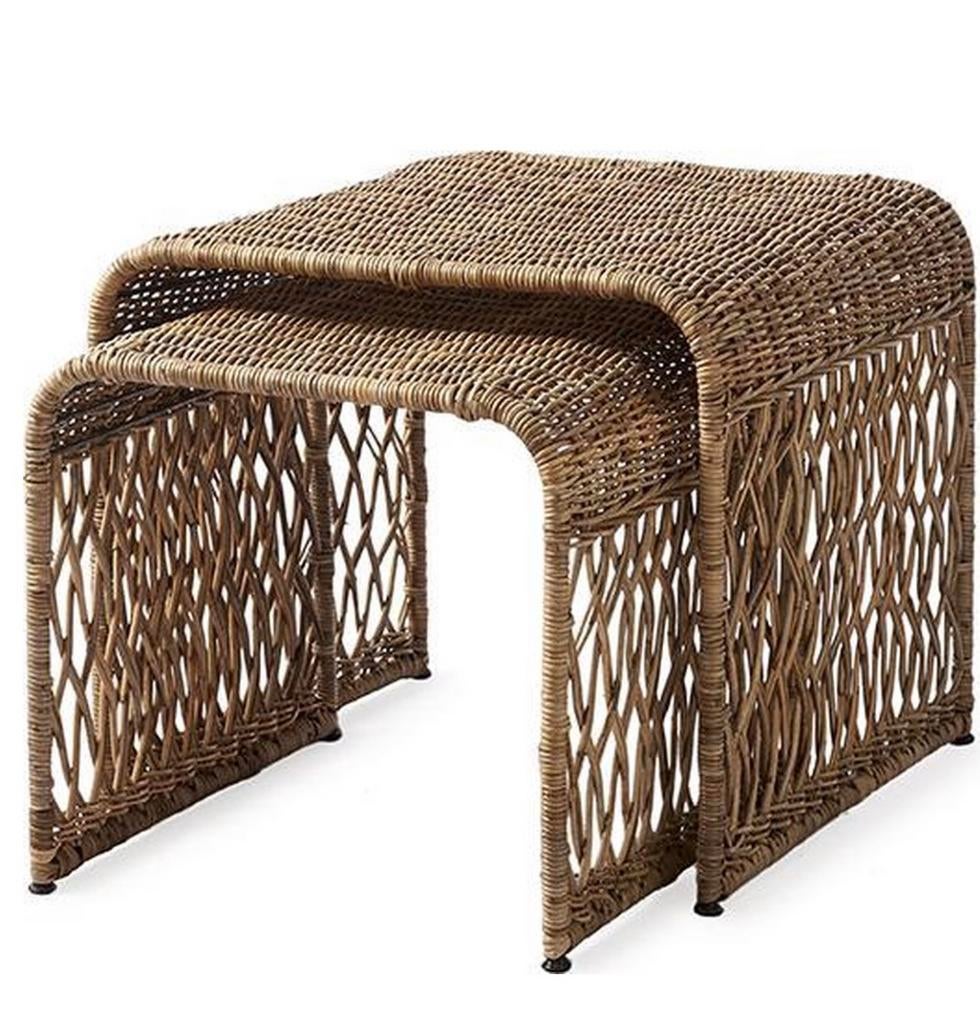 Riviera maison tafeltjes, Overige materialen, Minder dan 55 cm, Rond, Zo goed als nieuw