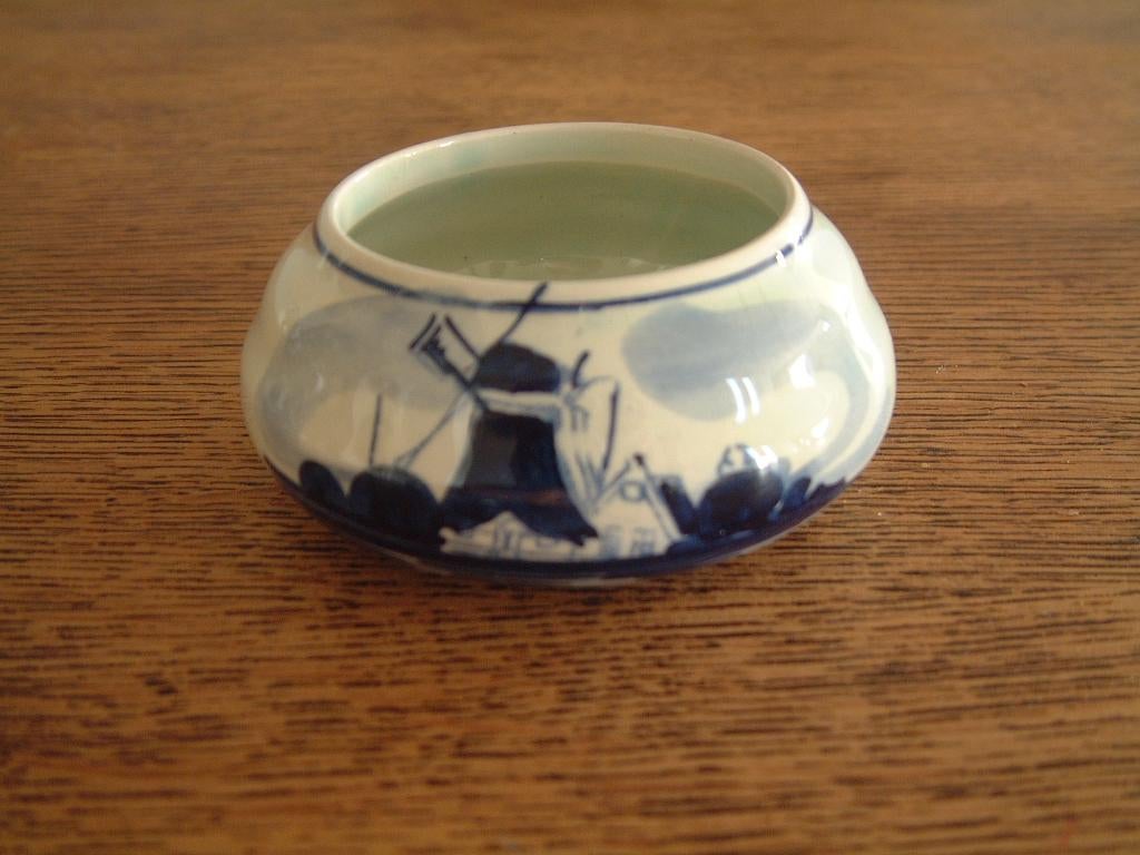 Gaaf Delfts blauw holland lekbakje voor theezeefje, Ophalen of Verzenden, Zo goed als nieuw