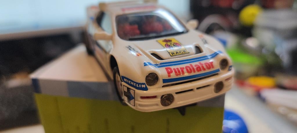 scalextric ford rs200, Ophalen of Verzenden, Zo goed als nieuw, Elektrisch, Overige merken