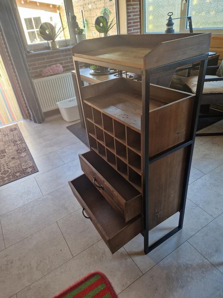 Wijn kast te koop, Ophalen of Verzenden