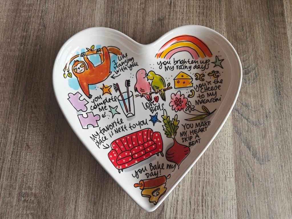 Blond Amsterdam Hart Bord, Blond Amsterdam, Nieuw, Ophalen of Verzenden, Bord(en)