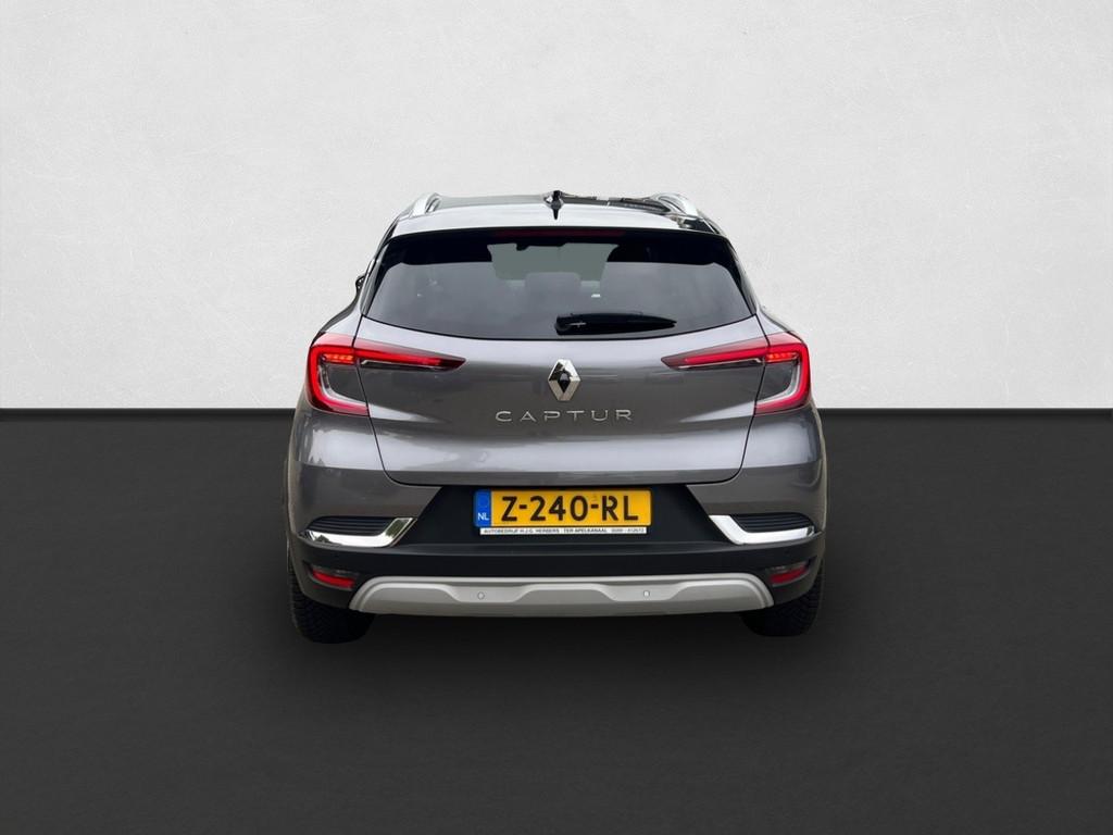 Renault Captur 1.3 mild hybrid 140 techno EDC AUTOMAAT / CAM, Gebruikt, 4 cilinders, Leder en Stof, 1330 cc