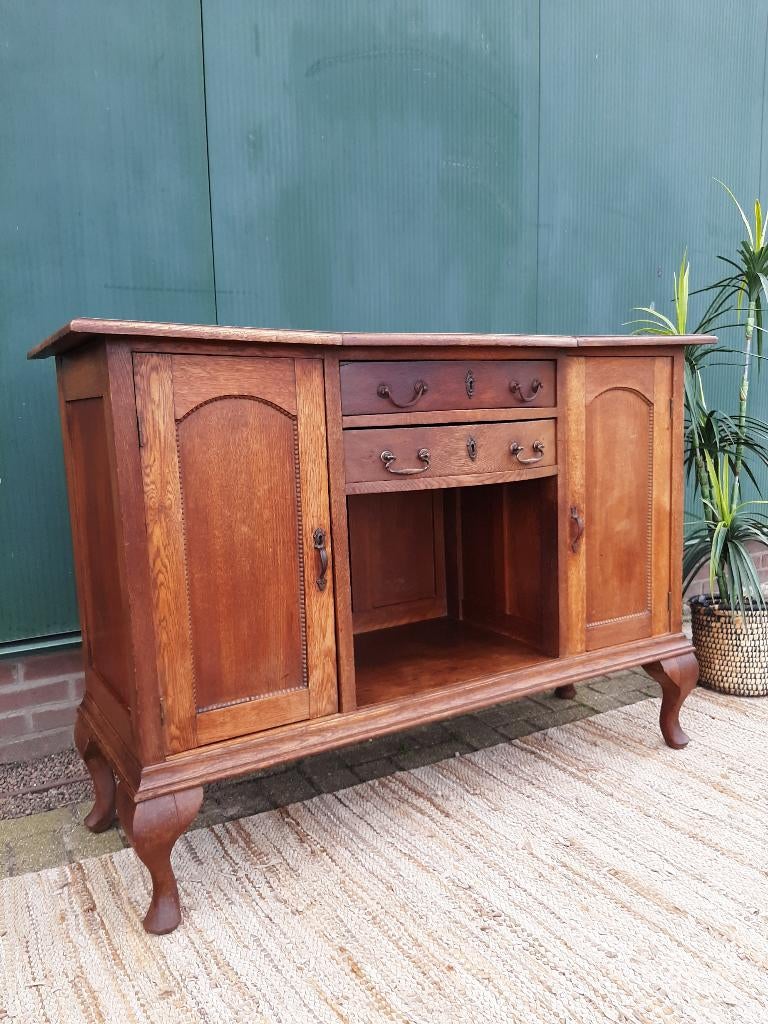 Antieke Commode Art Deco Kastje Vintage Dressoir Queen, Ophalen