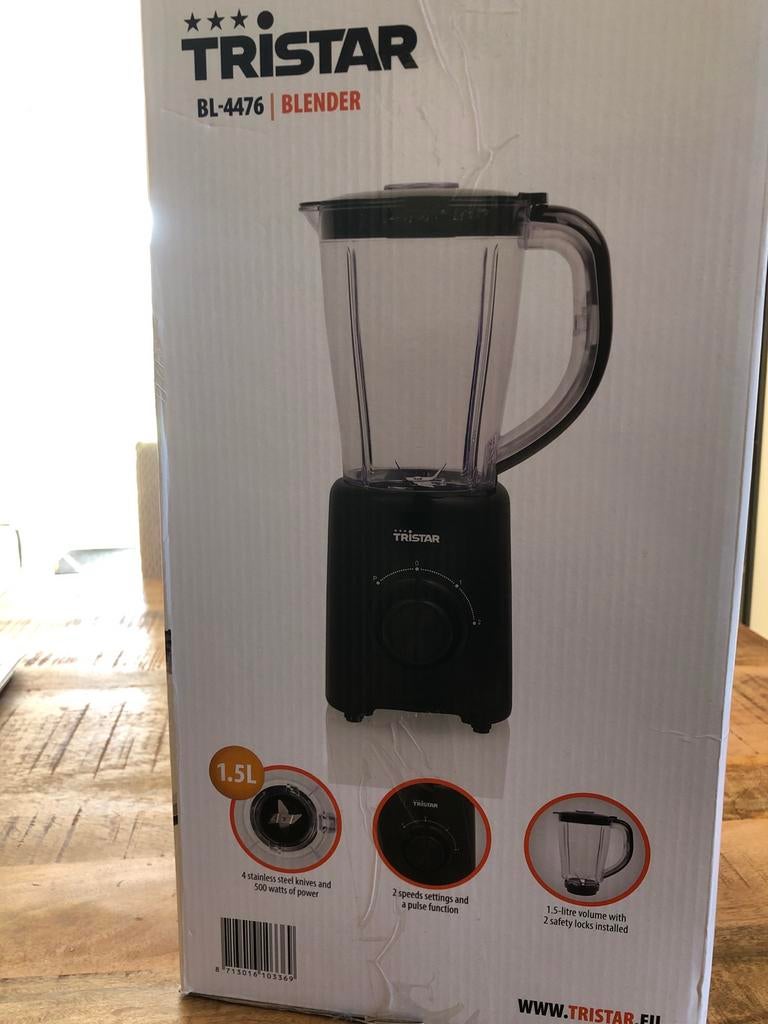 Tristar BL-4476 Blender, Ophalen of Verzenden, Nieuw, Blender