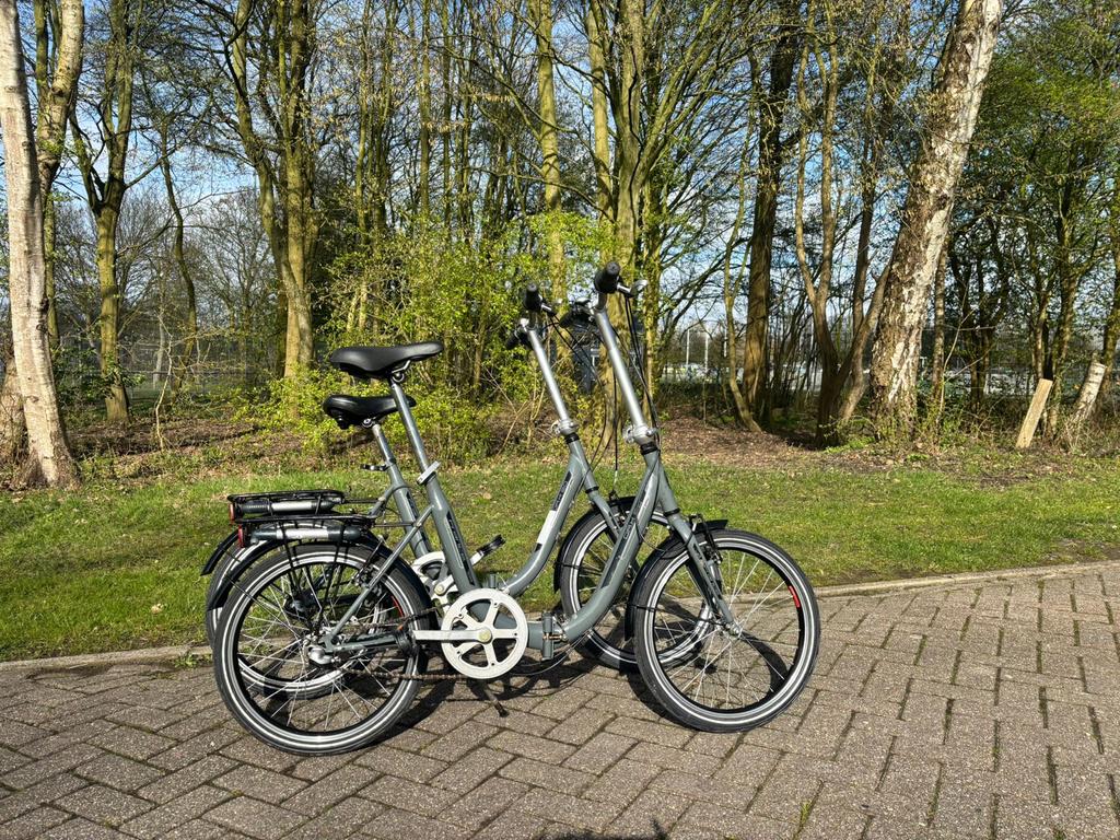 2x France vouwfietsen  20inch met versnellingen, Fietsen en Brommers, Fietsen | Vouwfietsen, 20 inch of meer, Gebruikt, Versnellingen