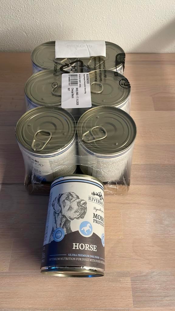 Riverwoord hondenvoer paard, Dieren en Toebehoren, Ophalen, Hond