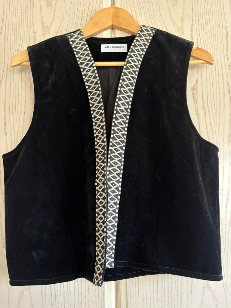 Lofty Manner gilet, Ophalen of Verzenden, Nieuw, Maat 38/40 (M), Zwart