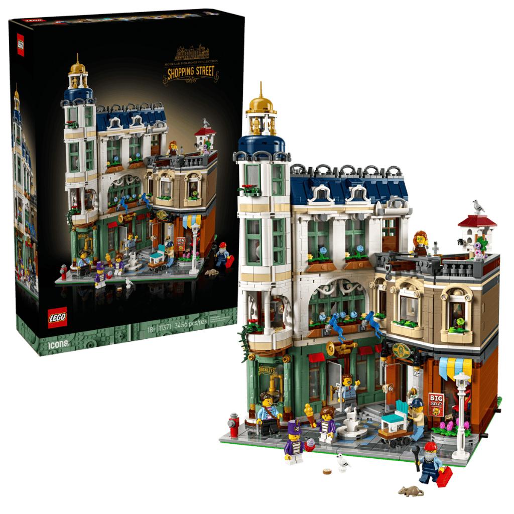 🔥NIEUW🔥LEGO 11371 Winkelstraat / Shopping Street, Kinderen en Baby's, Speelgoed | Duplo en Lego, Ophalen, Nieuw, Complete set