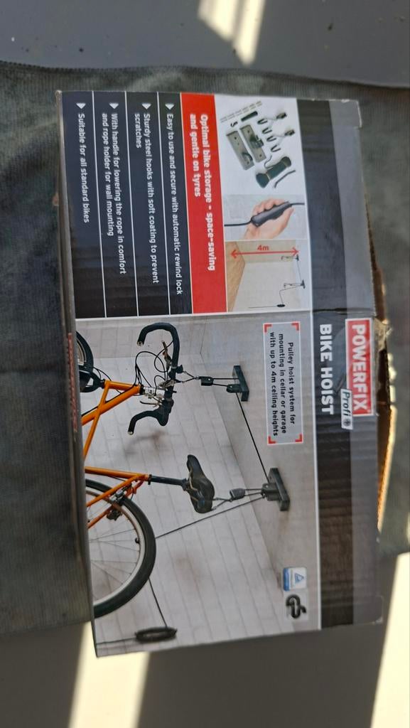 Nieuw fietsen ophangsysteem, Ophalen of Verzenden