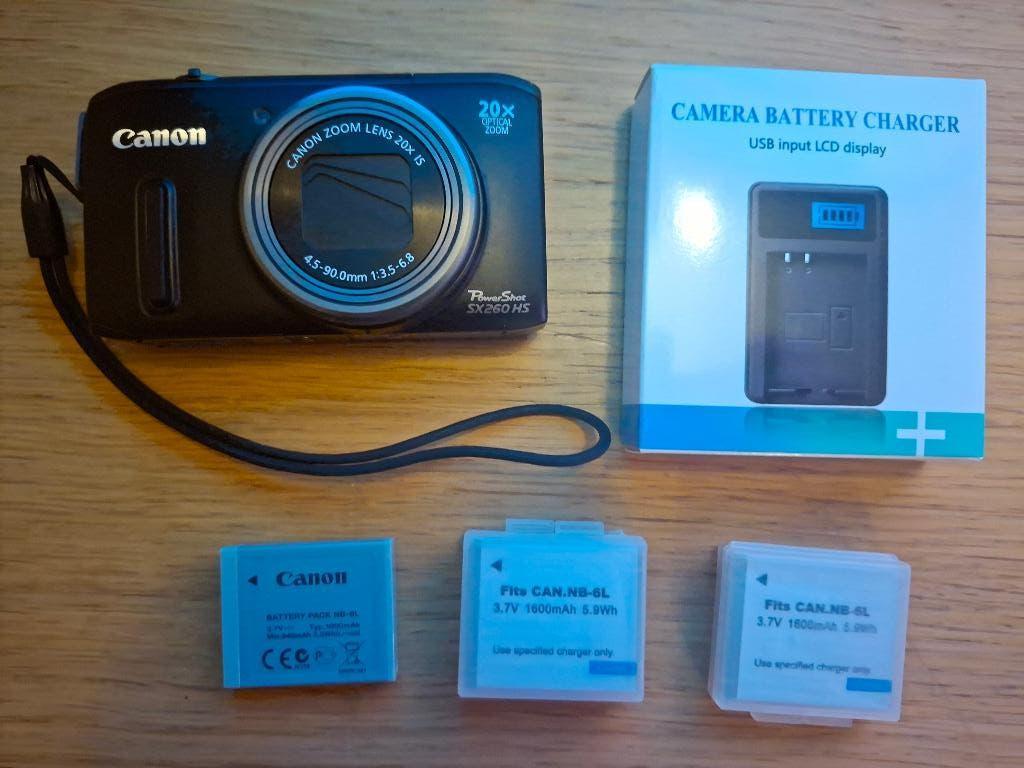 canon power shot SX260 HS, Canon, Compact, Ophalen of Verzenden, Zo goed als nieuw