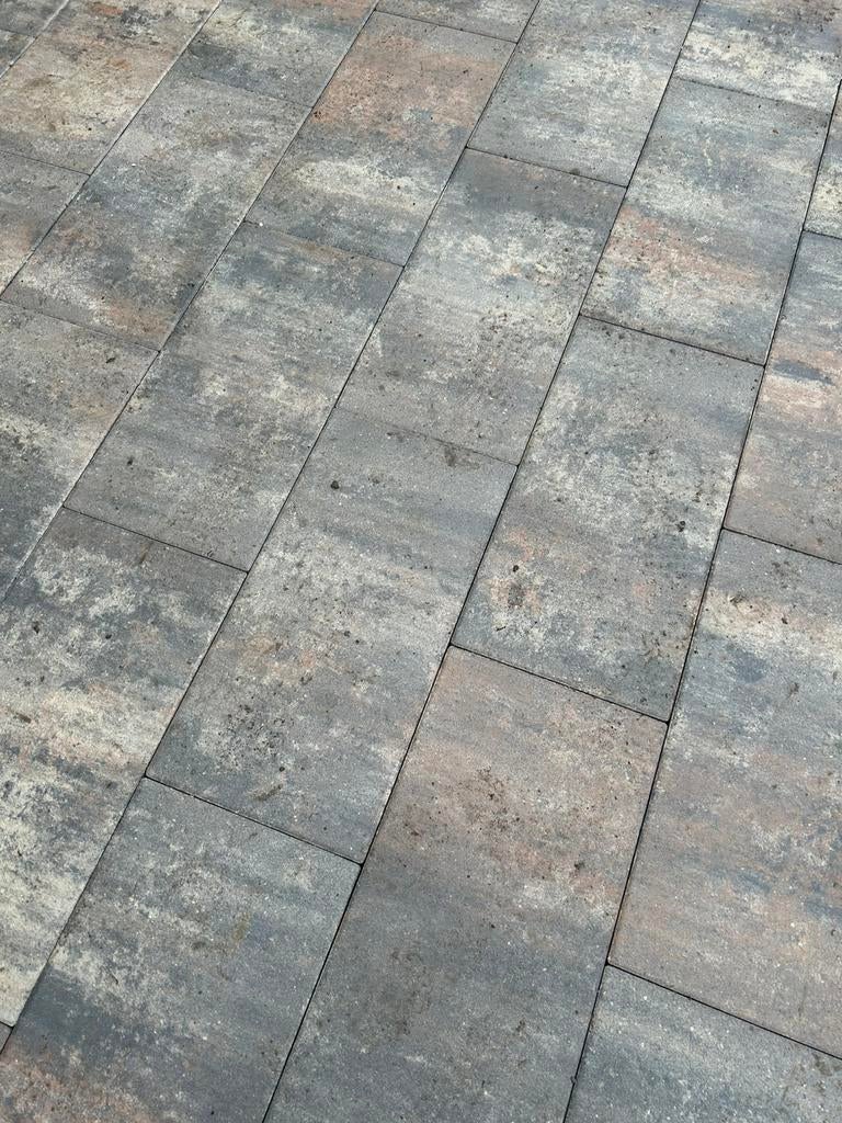 Tegels H2O Comfort Square 60x30x5 cm Tricolore, Tuin en Terras, Tegels en Klinkers, Ophalen, Nieuw, 5 tot 10 m², Beton